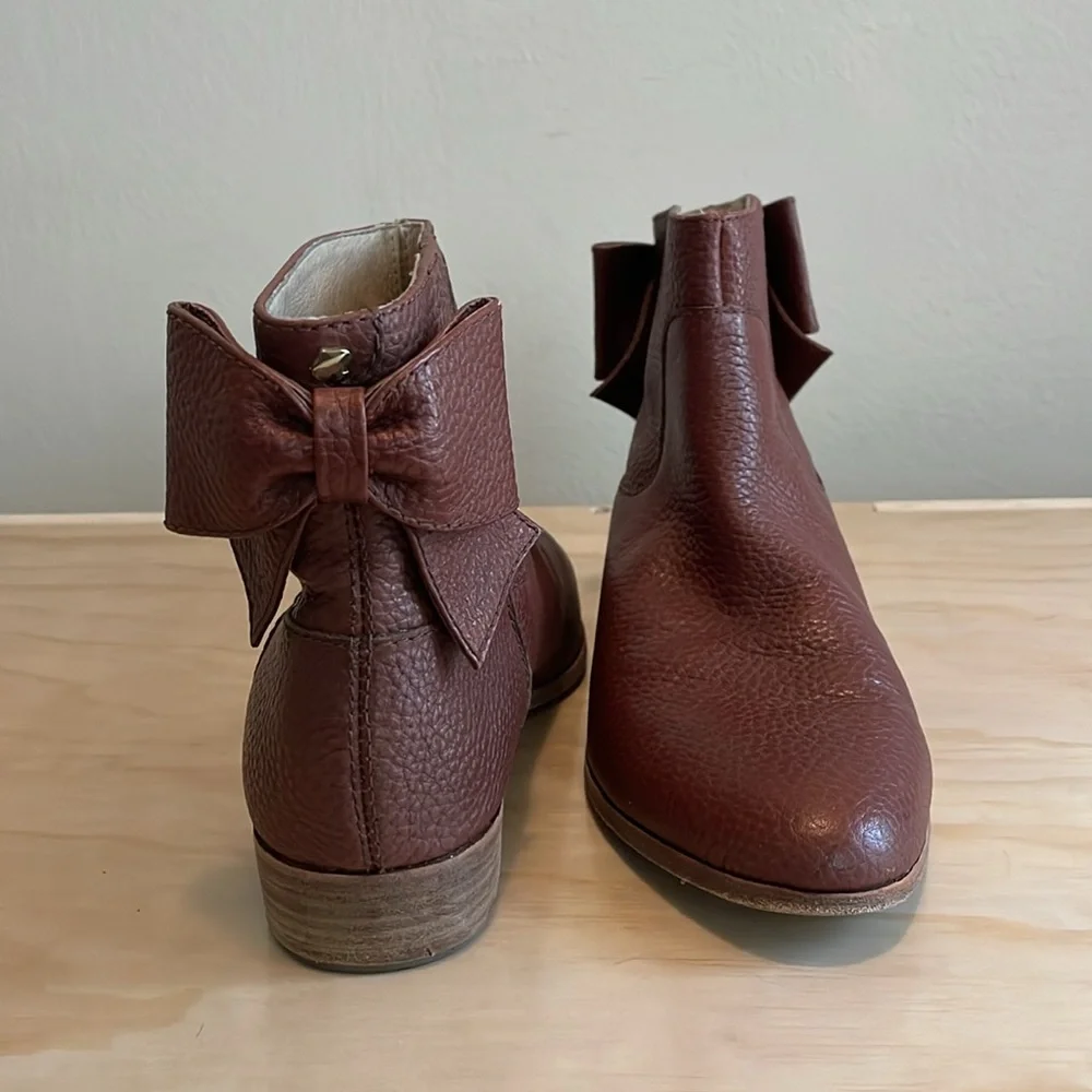 EUC Kate Spade ♠️ Prospect Bow Booties - Picture 2 of 7